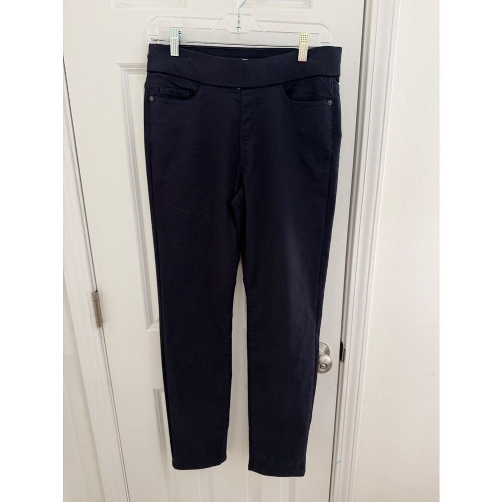 Liz Claiborne Dark Navy Slim Chinos